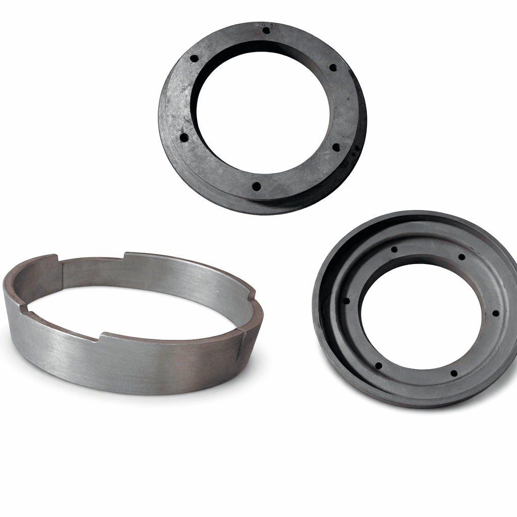 Six Stone Whitner Lower & Upper Ring - Rice mill replacement component